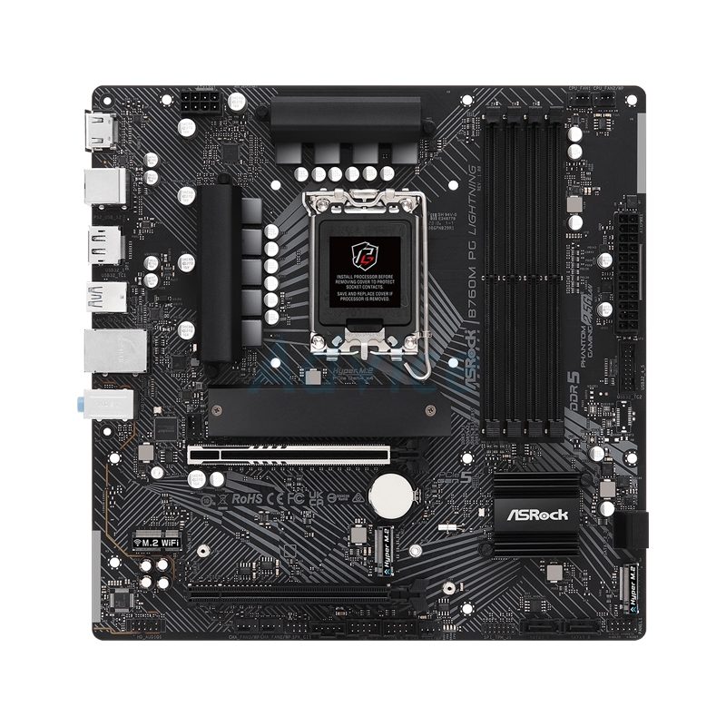 (1700) ASROCK B760M PG LIGHTNING (DDR5)                                         