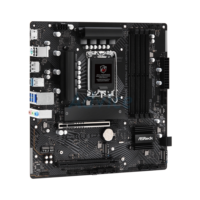 (1700) ASROCK B760M PG LIGHTNING (DDR5)                                         