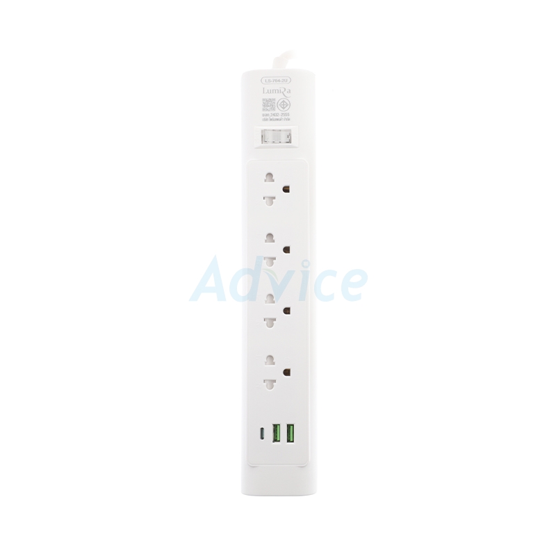 POWER BAR 3M LUMIRA LS-704USB