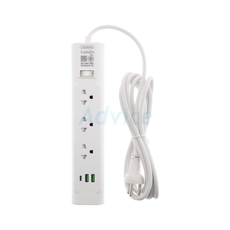 POWER BAR 3M LUMIRA LS-703USB                                                   
