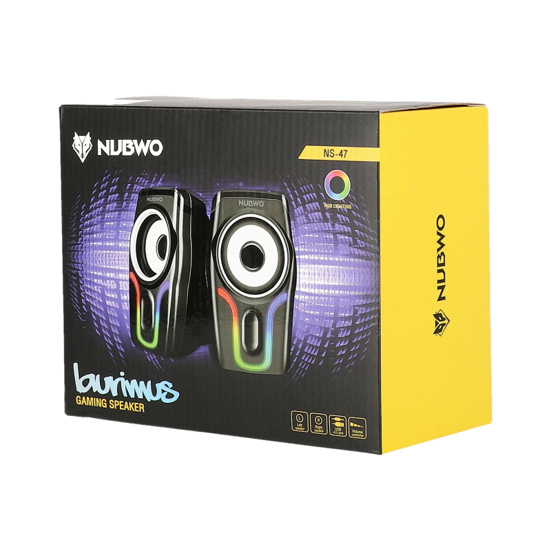 ลำโพง NUBWO LAURIMUS (NS47) BLACK