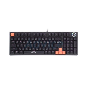 KEYBOARD OKER K460 BLACK (BLUE SWITCH คีย์บอร์ด)