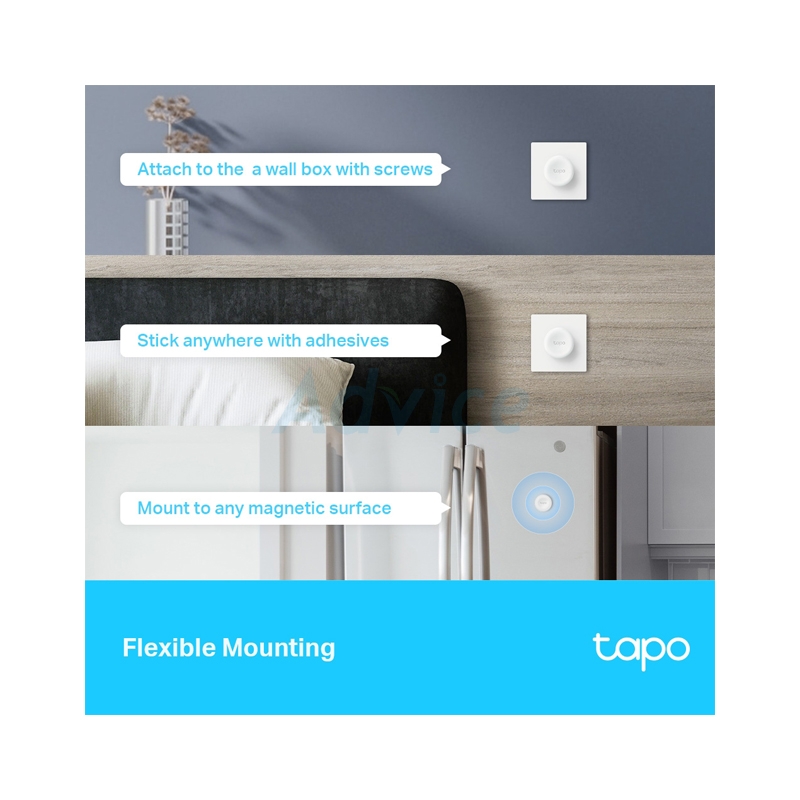 สมาร์ทสวิตซ์ TP-LINK TAPO Smart Remote Dimmer Switch (S200D)