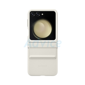 SAMSUNG Flip5 Case Leather (VF731PUE) Cream