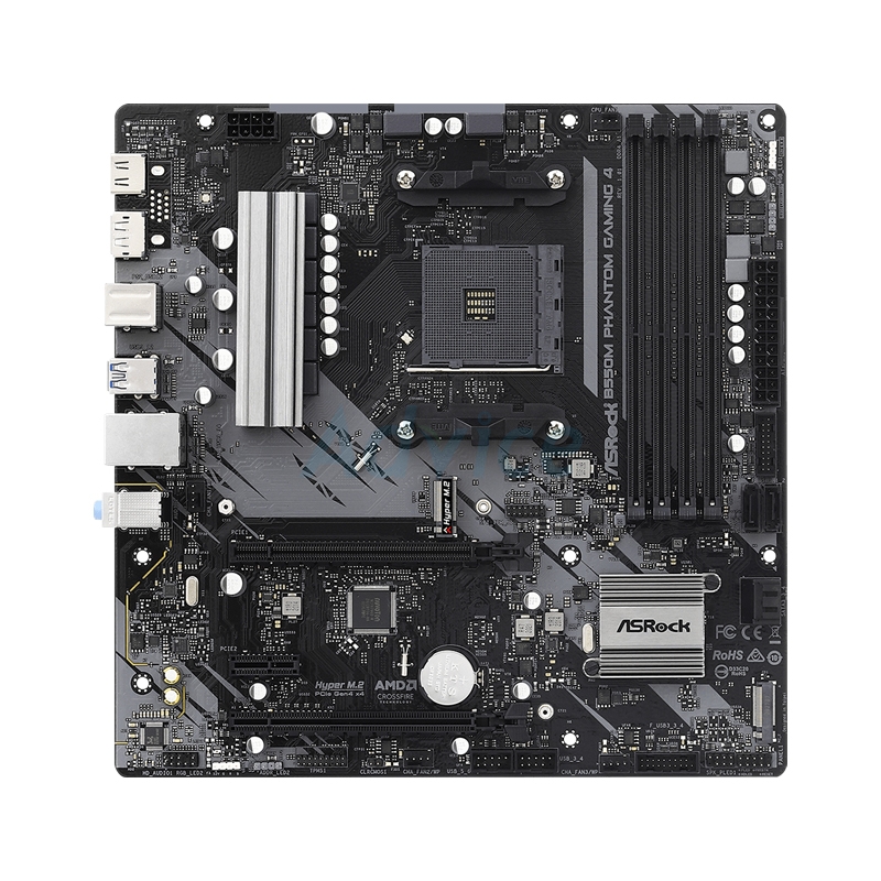 MAINBOARD (AM4) ASROCK B550M PHANTOM GAMING4