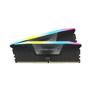 RAM DDR5(6000) 32GB (16GBX2) CORSAIR VENGEANCE RGB BLACK (CMH32GX5M2E6000C36)