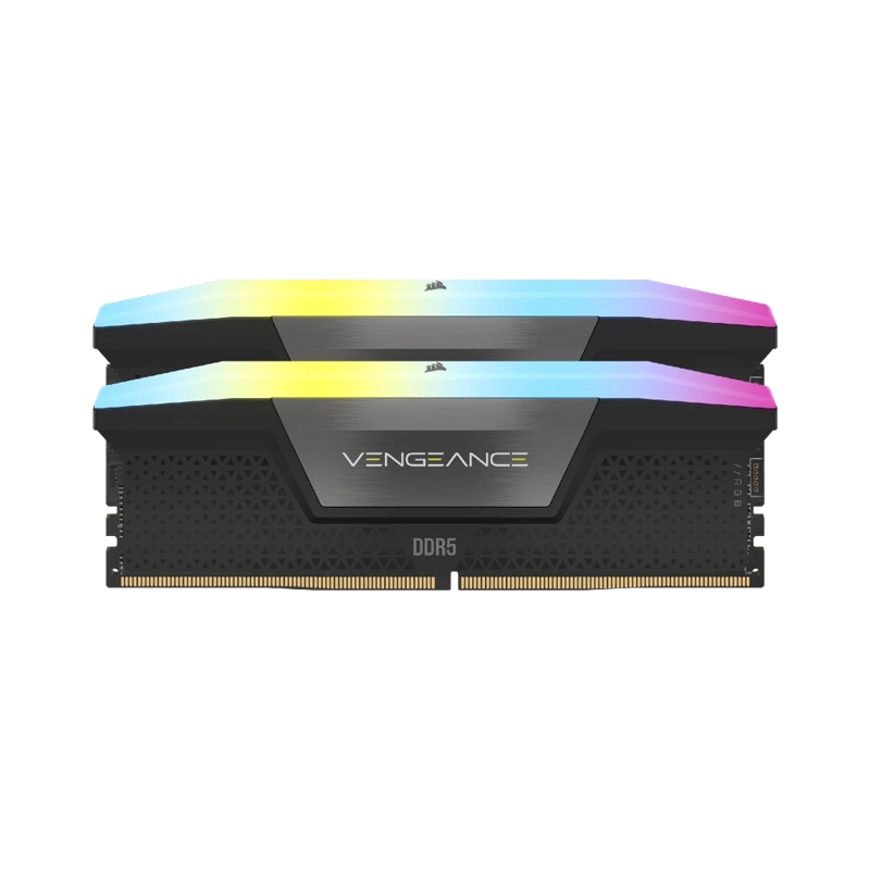 RAM DDR5(6000) 32GB (16GBX2) CORSAIR VENGEANCE RGB BLACK