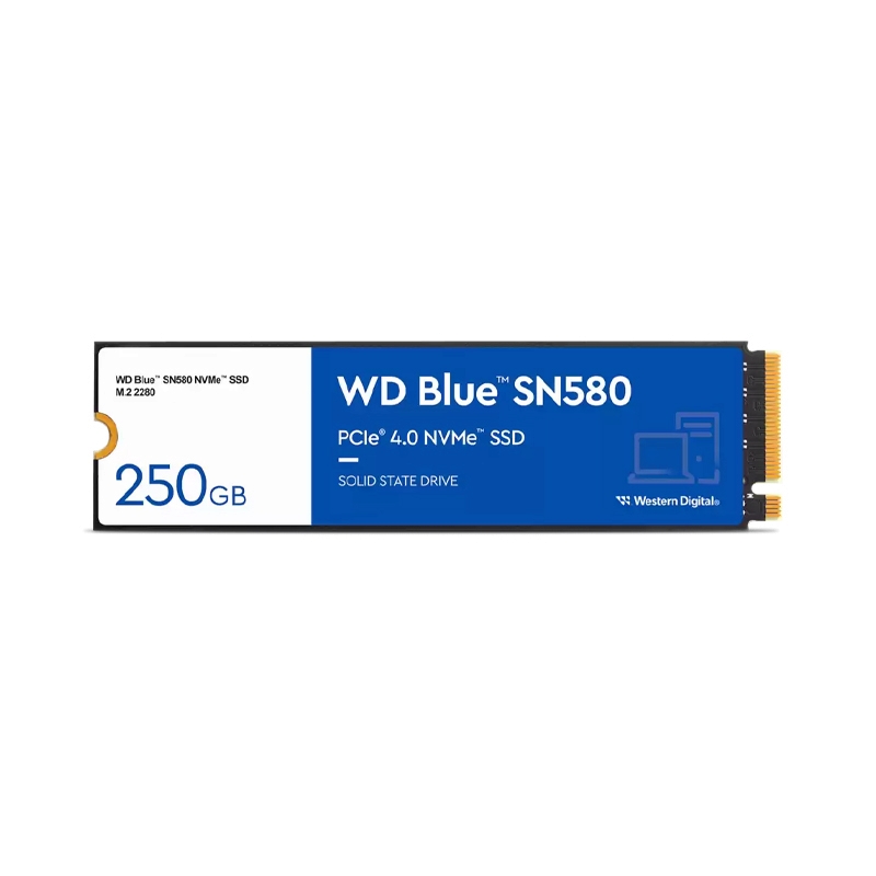 250 GB SSD M.2 PCIe 4.0 WD BLUE SN580 (WDS250G3B0E)