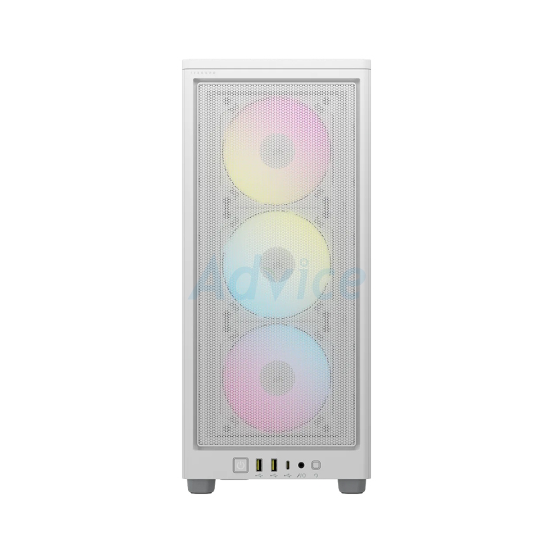 MINI-ITX CASE (NP) CORSAIR 2000D RGB AIRFLOW TG WHITE (CC-9011247-WW)