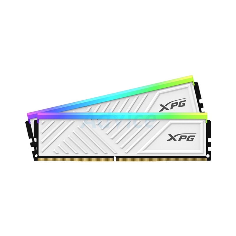 RAM DDR4(3200) 16GB (8GBX2) ADATA D35G XPG RGB WHITE (AX4U32008G16A-DTWHD35G)