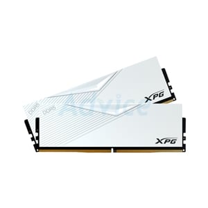 RAM DDR5(5200) 16GB (8GBX2) ADATA LANCER WHITE (AX5U5200C388G-DCLAWH)