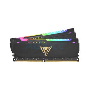 RAM DDR4(3200) 32GB (16GBX2) PATRIOT VIPER STEEL RGB (PVSR432G320C6K)