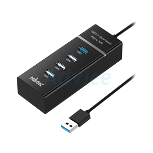 4 Port USB HUB v2.0 MAGICTECH (MT291) Black