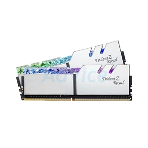 RAM DDR4(3600) 32GB (16GBX2) G.SKILL TRIDENT Z ROYAL RGB SILVER (F4-3600C18D-32GTRS)