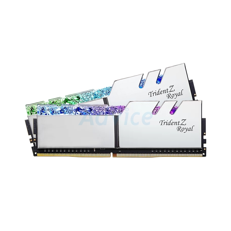 RAM DDR4(3600) 32GB (16GBX2) G.SKILL TRIDENT Z ROYAL RGB SILVER