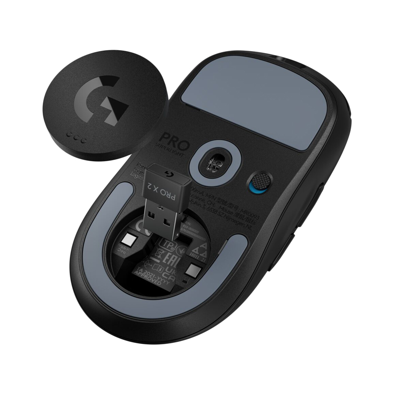 MOUSE WIRELESS LOGITECH G PRO X SUPERLIGHT 2 BLACK (เมาส์ไร้สาย)