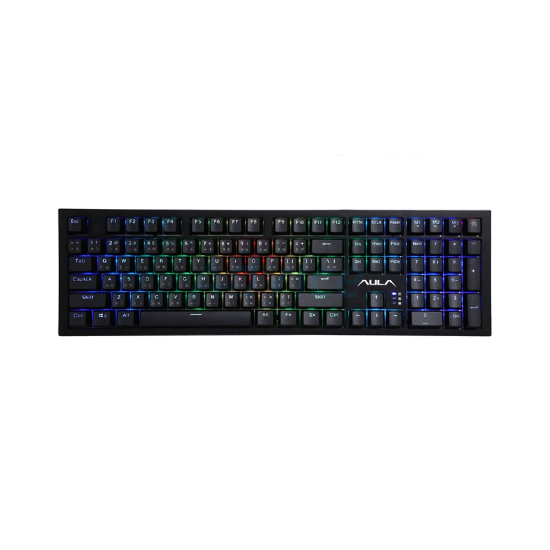 KEYBOARD AULA F3033 - BLACK-SWITCH-NO HOT SWAPPABLE