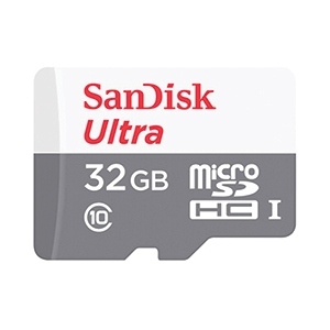 32GB Micro SD Card SANDISK Ultra SDSQUNR-032G-GN3MN (100MB/s,)