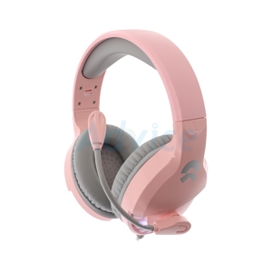 HEADSET OKER M18 GAMING PINK (2.1)