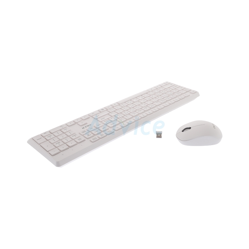 COMBO SET WIRELESS OKER KB788 WHITE