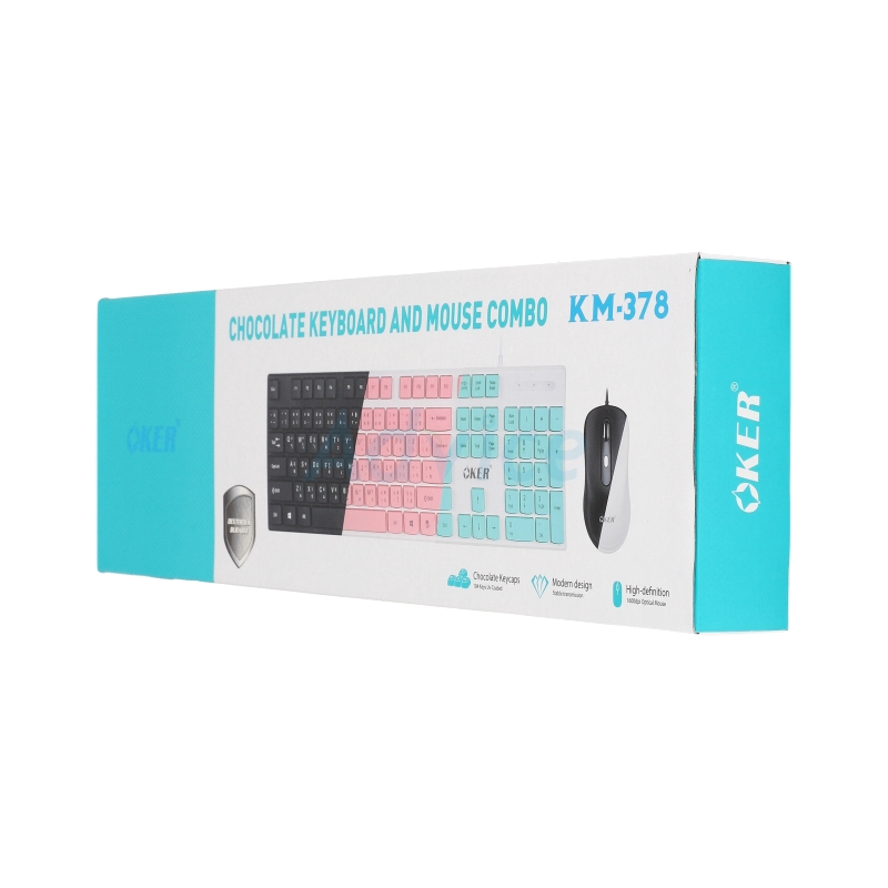 COMBO OKER KB-378 BLACK