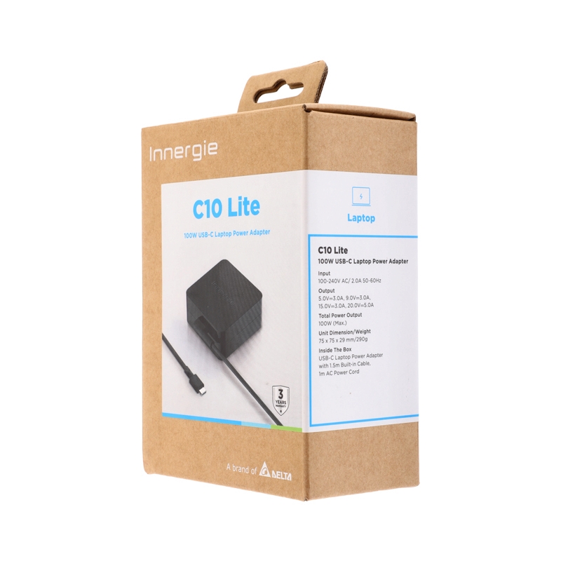 Adapter N/B Type-C (4 IN 1) 100W (ING-ADP-100SBDBLA) INNERGIE
