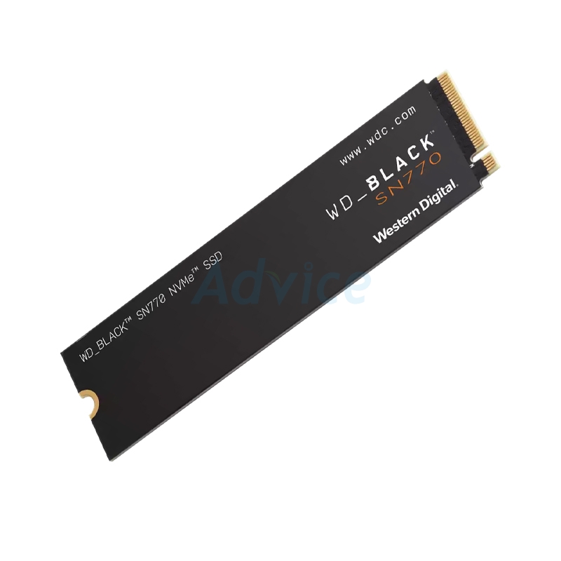 2 TB SSD M.2 PCIe 4.0 WD BLACK SN770 (WDS200T3X0E)