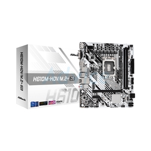 MAINBOARD (1700) ASROCK H610M-HDV/M.2+ DDR5
