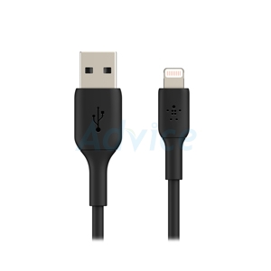 2M Cable USB To iPhone BELKIN (TPE,CAA001bt2MBK) Black