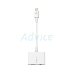 Cable Adapter Lightning To Lightning Adapter + Audio BELKIN (F8J212btWHT) White