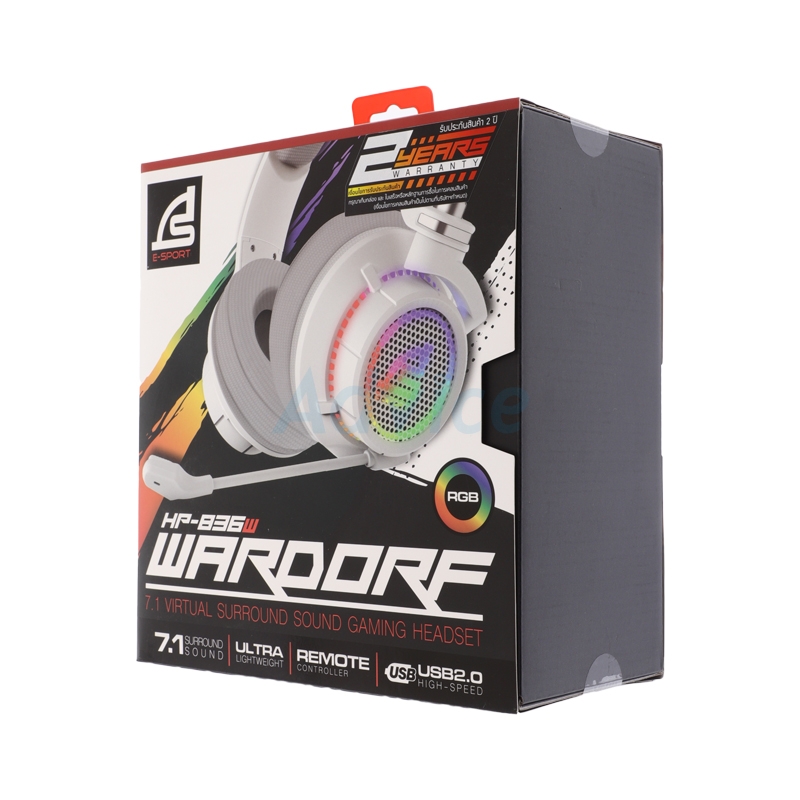 HEADSET SIGNO HP836 WARDORF WHITE (7.1)