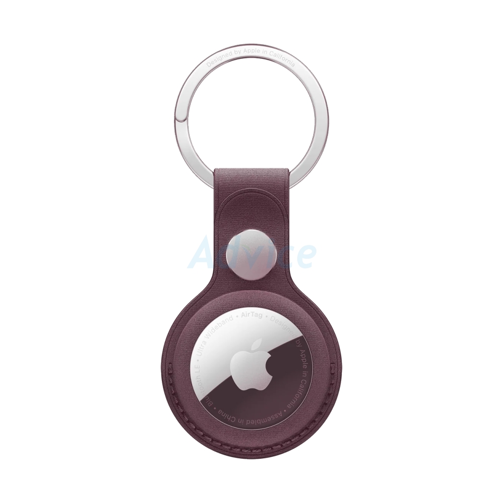 AirTag FineWoven Key Ring - Mulberry (MT2J3FE/A)