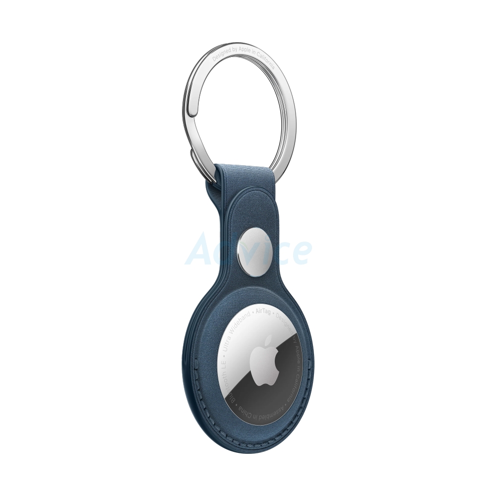 AirTag FineWoven Key Ring - Pacific Blue (MT2K3FE/A)
