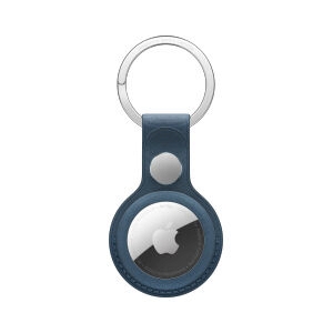 AirTag FineWoven Key Ring - Pacific Blue (MT2K3FE/A)