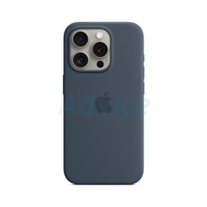 iPhone 15 Pro Silicone Case with MagSafe - Storm Blue (MT1D3FE/A)