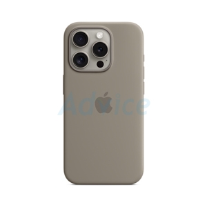 iPhone 15 Pro Silicone Case with MagSafe - Clay (MT1E3FE/A)
