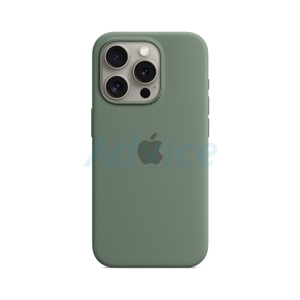 iPhone 15 Pro Silicone Case with MagSafe - Cypress (MT1J3FE/A)