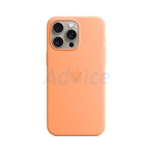 iPhone 15 Pro Max Silicone Case with MagSafe - Orange Sorbet (MT1W3FE/A)
