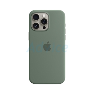 iPhone 15 Pro Max Silicone Case with MagSafe - Cypress (MT1X3FE/A)