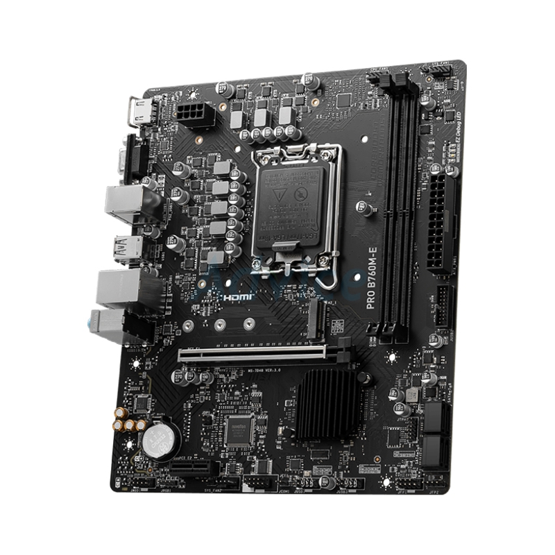 MAINBOARD (1700) MSI PRO B760M-E DDR5