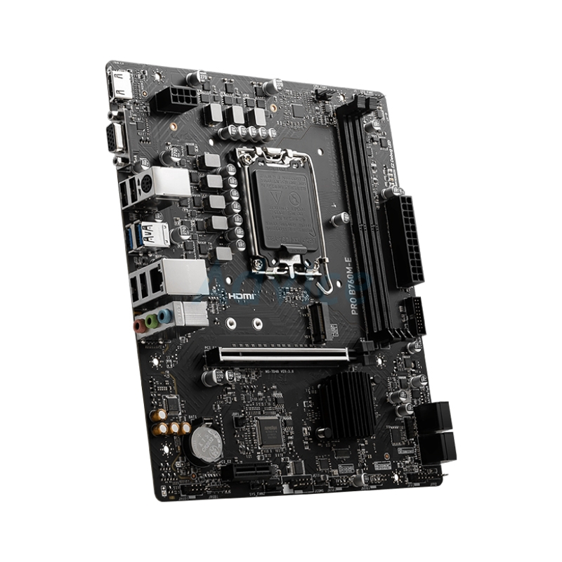 MAINBOARD (1700) MSI PRO B760M-E DDR5