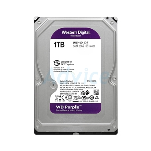 1 TB HDD CCTV WD PURPLE (5400RPM, 64MB, SATA-3, WD11PURZ)