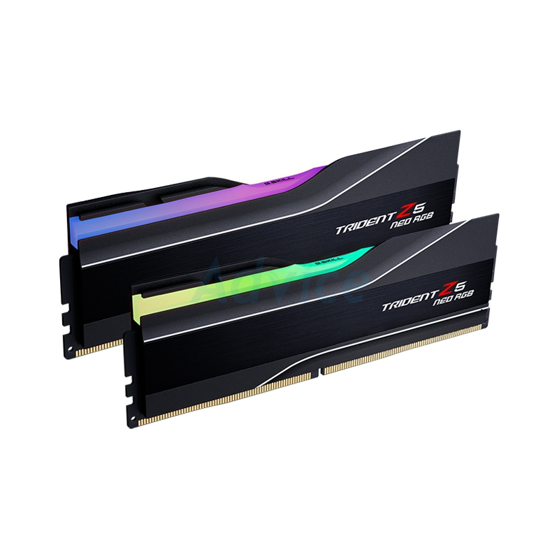 RAM DDR5(6400) 48GB (24GBX2) G.SKILL TRIDENT Z5 NEO BLACK RGB (F5-6400J3239F24GX2-TZ5NR)