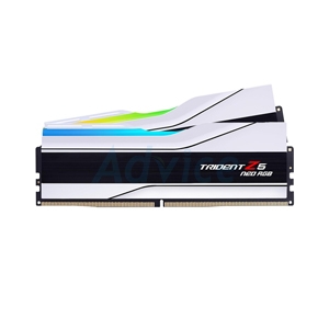 RAM DDR5(6400) 48GB (24GBX2) G.SKILL TRIDENT Z5 NEO RGB WHITE (F5-6400J3239F24GX2-TZ5NRW)