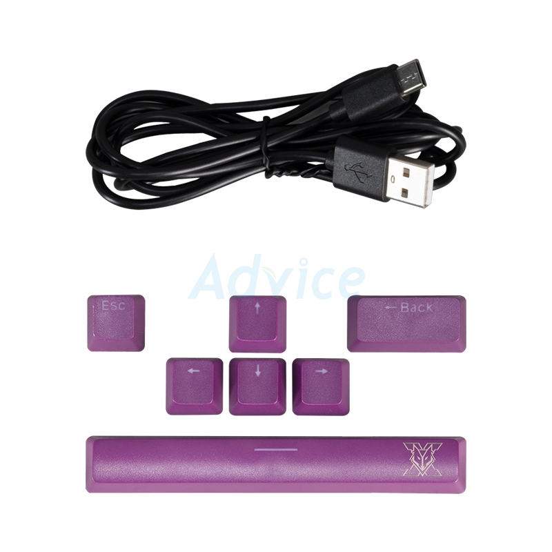 KEYBOARD NUBWO X68 BLACK (BLUE SWITCH คีย์บอร์ด)