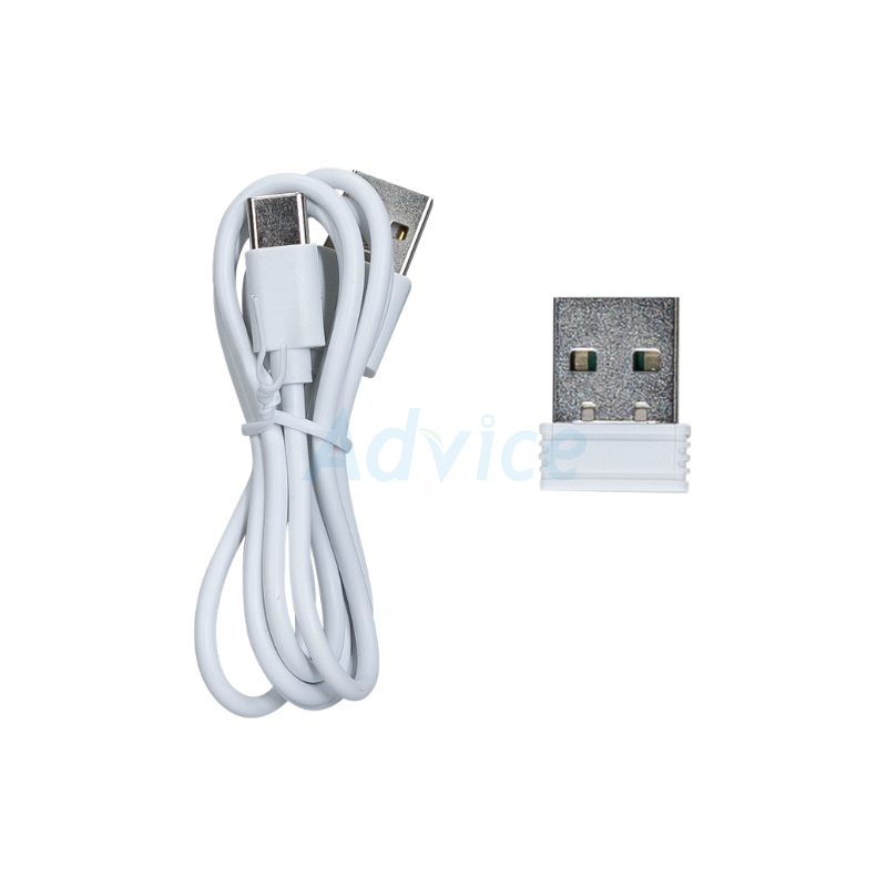 MOUSE WIRELESS BLUETOOTH NUBWO NM103W WHITE (เมาส์ไร้สาย)
