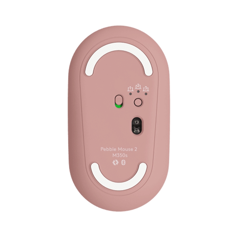 MOUSE WIRELESS LOGITECH M350S TONAL ROSE (BLUETOOTH)