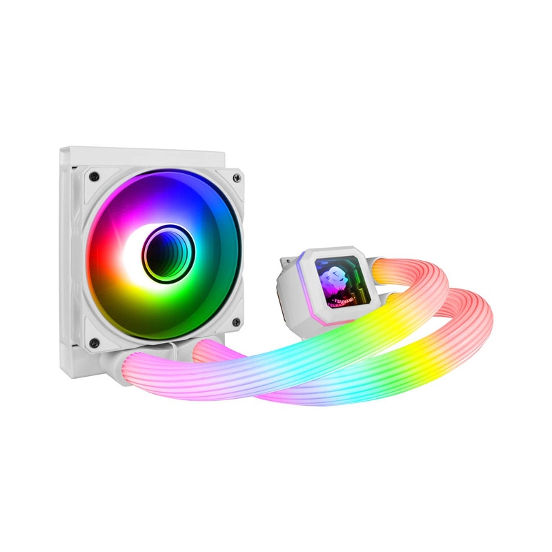 LIQUID COOLING TSUNAMI COOLMAN CS-120 W ARGB WHITE