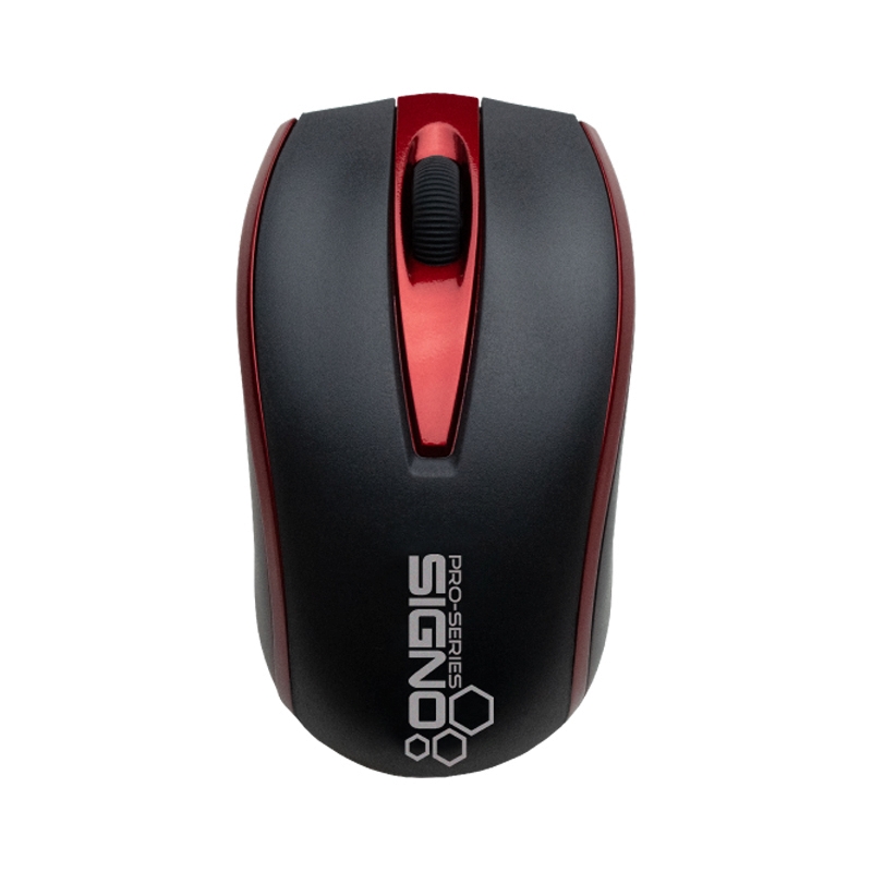 USB MOUSE SIGNO MO-270BR BLACK/RED