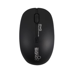MOUSE WIRELESS SIGNO WM-140BLK BLACK (SILENT)